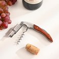thumbnail image 2 of Etens Corkscrew Wine Opener with Foil Cutter, Bartender Wine Key for Servers Professional, Manual Cork Screws for Wine Bottles, Double Hinged Waiter Corkscrew Travel Wine Tool, 2 of 7