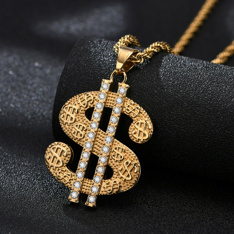 Gold chain shop dollar for mens