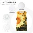 thumbnail image 3 of Naloa Golden Sunflower In Field Basketball Jersey Reversible Men's Mesh Athletic Sports Shirts Training Practice S-4XLLarge, 3 of 6