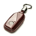 thumbnail image 2 of Vitodeco 3D Premium Leather Smart Key Fob Case Compatible with BMW 2, 3, 5, 6, 7 M Series, X1, X3, X4, X5, X6, X7 - (2023-2026 Models) (4-Button, Tocora Red), 2 of 6