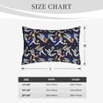 thumbnail image 4 of Daiia Astronauts in sport Bedding Waterproof Pillow Protector Zippered Queen – Bed Bug Proof Pillow Encasement-16"x24", 4 of 6