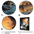 thumbnail image 3 of Designart "Moonlit Pirate Raid" Pirate Wall Art Print, 3 of 5