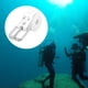 thumbnail image 1 of Cinturón de peso de buceo re de 85 cm-1,3 cintura de esnórquel con hebilla de liberación rápida Blanco Cola Cinturón de peso de buceo, 1 of 8