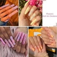 thumbnail image 3 of AVOKA Mini Flower Nail Art Stickers Colorful Daisy Nail Art Stickers for Nail Extension(30 SHEETS), 3 of 4