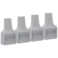 thumbnail image 4 of 4 Pcs Roulettes Universelles en Forme de V pour Meubles Canapé Lit Chaise Armoire Gris, 4 of 14