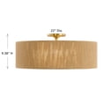 thumbnail image 6 of Maynard 4-Light Ceiling Light in Warm Brass, 6 of 6