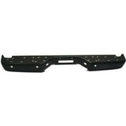 Steel Black Step Bumper with parking aid sensor holes for 2004-2014 Nissan Titan