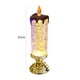 thumbnail image 3 of Luz para Jardín Vela sin llama luces de Navidad LED lámparas de noche de cristal oro 2 piezas Likrtyny Para estrenar, 3 of 6