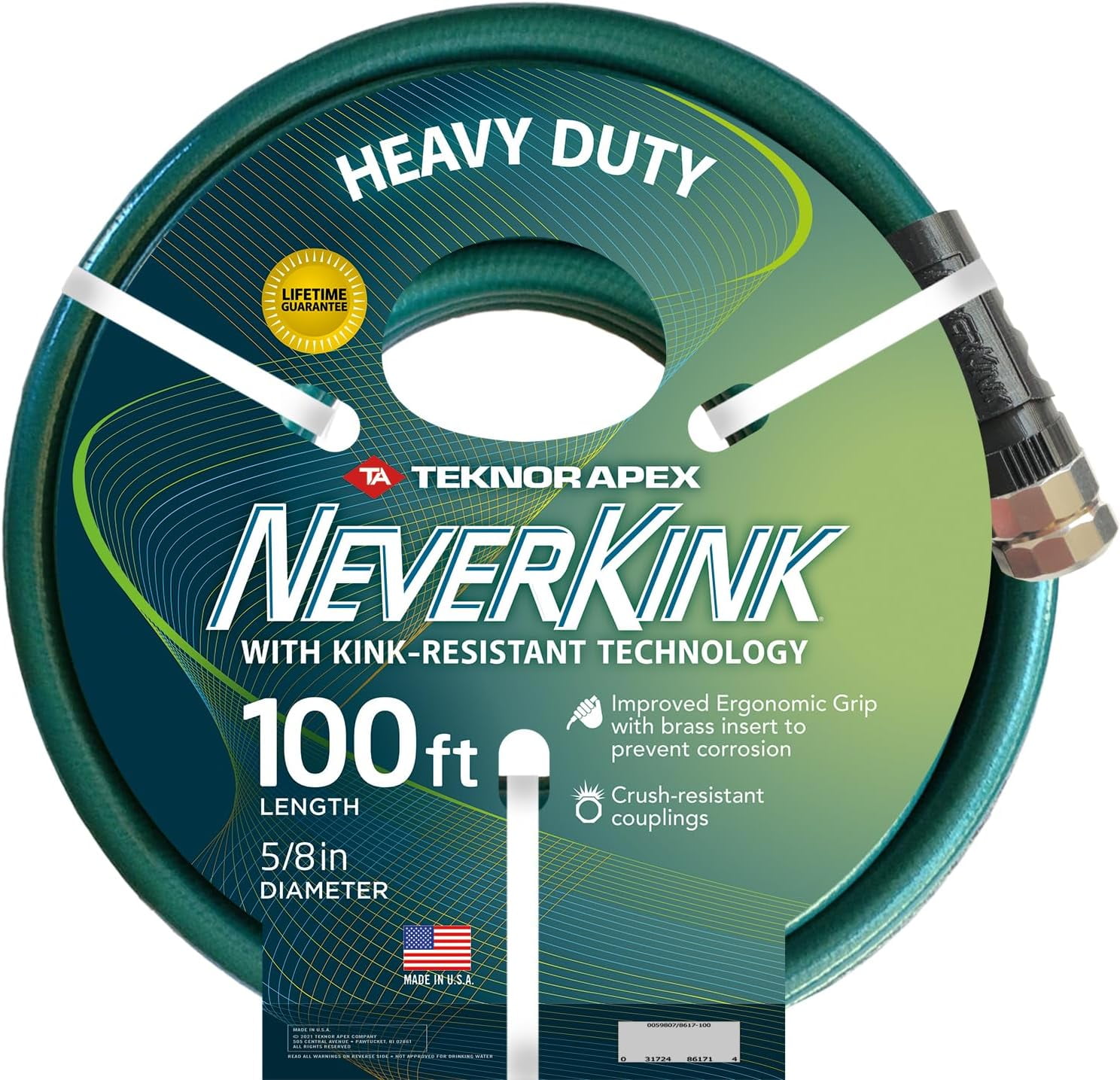 ⚠hariko Teknor Apex Neverkink Anti-Kink 5/8 In. Dia. x 100 Ft. Extra Heavy