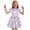 F26 Light Purple, variant on Likimi Children Girls Summer Dress Easter Cartoon Print Short Sleeve Crew Neck Breathable Dresses Light Purple Size 5-6 Years