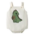 thumbnail image 2 of Hicidod Newborn Onesies Unisex Summer 1 Piece Romper Baby Girl Boy Solid Color Sleeveless Backless Infant Jumpsuit Outfits, 2 of 7
