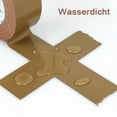 thumbnail image 4 of Brown Duct Tape,2 Inch  x 30 Yards,Heavy Duty Duct Tape Dark Brown,Waterproof,Strong Strength,Tear by Hand for Repairing,Fixing and Packing, 4 of 7