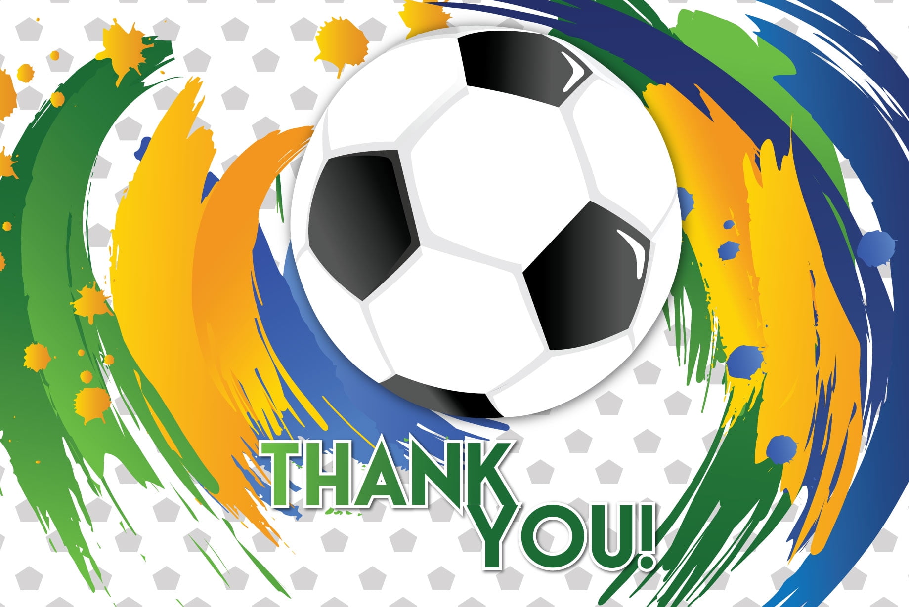 Thank you top soccer ball