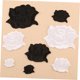 thumbnail image 5 of Raindrops 15Ud Parches De Flores Bordadas Para Ropa En Negro Perfectos Para Reparar Agujeros, 5 of 8