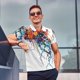 thumbnail image 4 of Fotbe Colorful Floral Jellyfish Camiseta Polo de Golf para Hombre con Estampado – Camisa Deportiva Transpirable con Cuello Abotonado-X-Large, 4 of 6