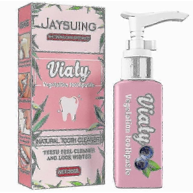 1pcs Jaysuing Baking Soda Whitening Teeth Press Toothpaste Blueberry Fruit Flavor Oral Cleansing Toothpaste1pcs | 1PCS |