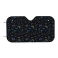 thumbnail image 7 of Picia Gamepads Curved Windshield Sunshade Accordion Folding Style Auto Shade for Car Truck SUV Van Blocks UV Ray Sun Visor Protector -Small, 7 of 7
