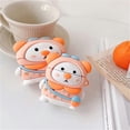 thumbnail image 4 of liangnv 3D Cute Vivid CharacterShoulder Bear Design Case Kids Girls Women Fun Cartoon Animals Wireless Earphone Soft Silicone Shockproof Protector Ski, 4 of 4