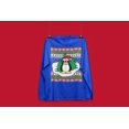 thumbnail image 5 of Old Glory Mens Penguin on Ice Ugly Christmas Sweater Long Sleeve T Shirt, 5 of 6