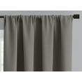 thumbnail image 5 of Mainstays Blackout Curtain Panel Pair, Set of 2, Gray, 50"W x 84"L, 5 of 7