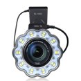 Macro LED Ring Light Ring Flash with Adapter Ring for D5100 D3100
