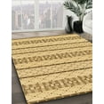 thumbnail image 2 of Ahgly Company Indoor Rectangle Abstract Cinnamon Brown Solid Area Rugs, 5' x 7', 2 of 6