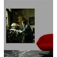 thumbnail image 2 of Wallhogs Vermeer The Astronomer (1668) Wall Mural, 2 of 2