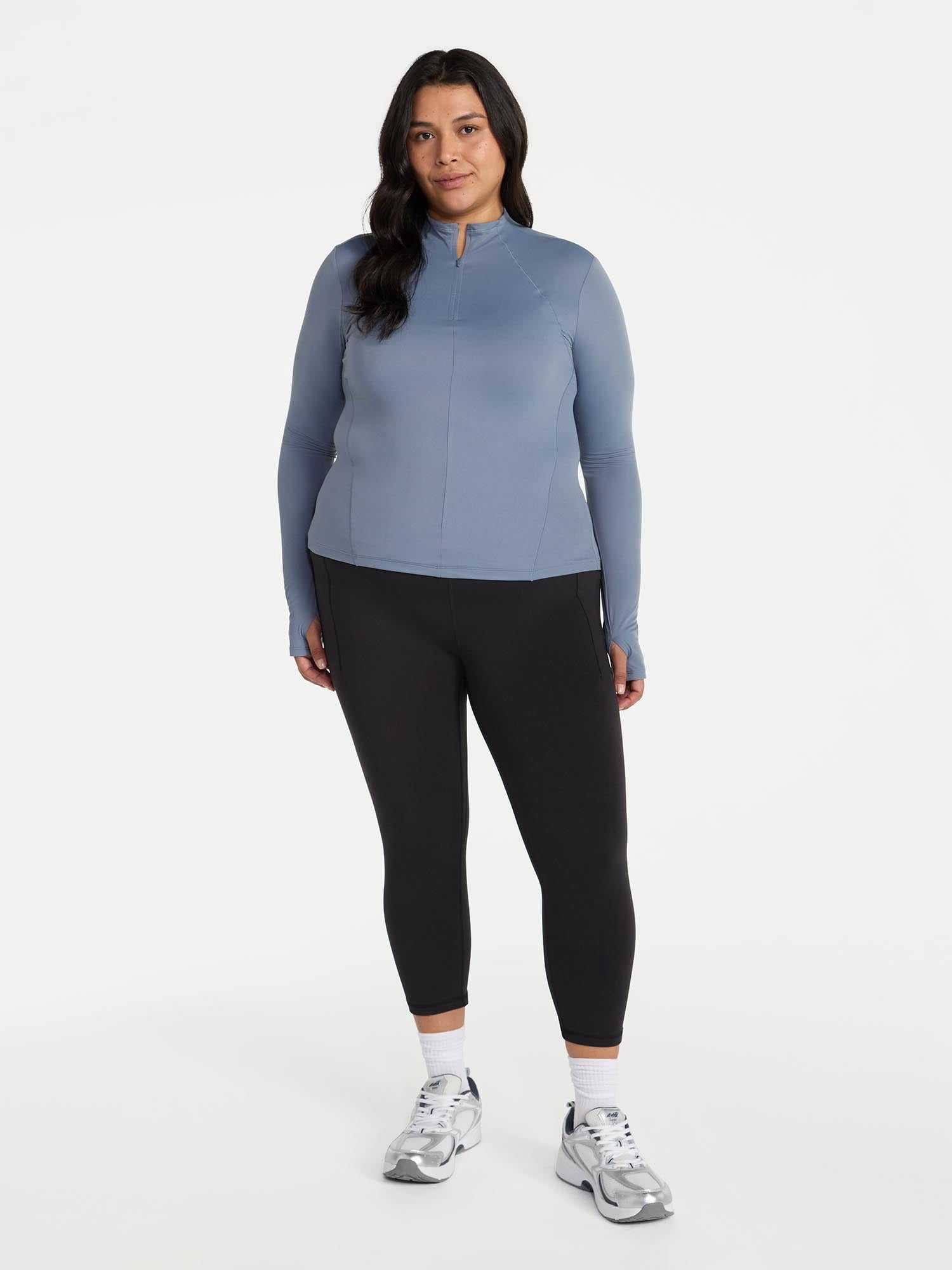 Avia Women's and Women's Plus SoftSculpt High Rise Capri Leggings, Sizes XS-4X