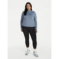thumbnail image 6 of Avia Women's and Women's Plus SoftSculpt High Rise Capri Leggings with Pockets, Sizes XS-4X, 6 of 7