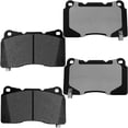 thumbnail image 3 of 4PC Front Ceramic Brake Pads with Hardware Kits & CLEANER DOT4 FLUID Fits for Buick Regal Sportback Tourx, Caillac ATS CT6 CTS STS XTS,Chevrolet Camaro Corvette, Ford GT Mustang, Hyundai Genesis Coupe, 3 of 6