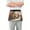 Bridges and Rivers, variant on Server Apron with 3 Pockets Waterproof Waitress Waist Short Apron for Man Woman Cute Monkeys on Flower Branch 12 Inches