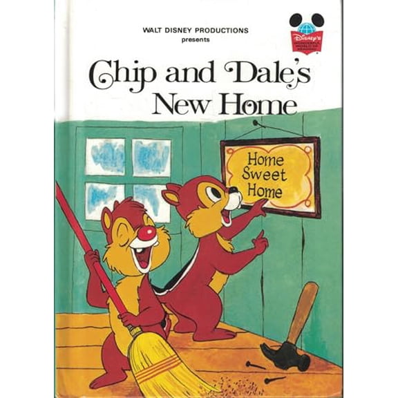 Pre-Owned Walt Disney Productions Presents Chip and Dale's New Home (Paperback) 0394842332 9780394842332