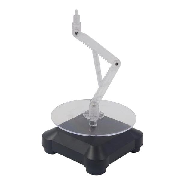 Soporte de exhibición de joyería con tocadiscos de 360 degree Batería AA (no incluida) Pantalla alimentada 11cm con soporte Yuyangstore soporte de exhibición giratorio
