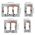 thumbnail image 2 of Yayeee Rocker Switch Wall Plate 2-Gang 4.7"x4.6" Home Decorative Outlet Cover, Gray Game Day, 2 of 6