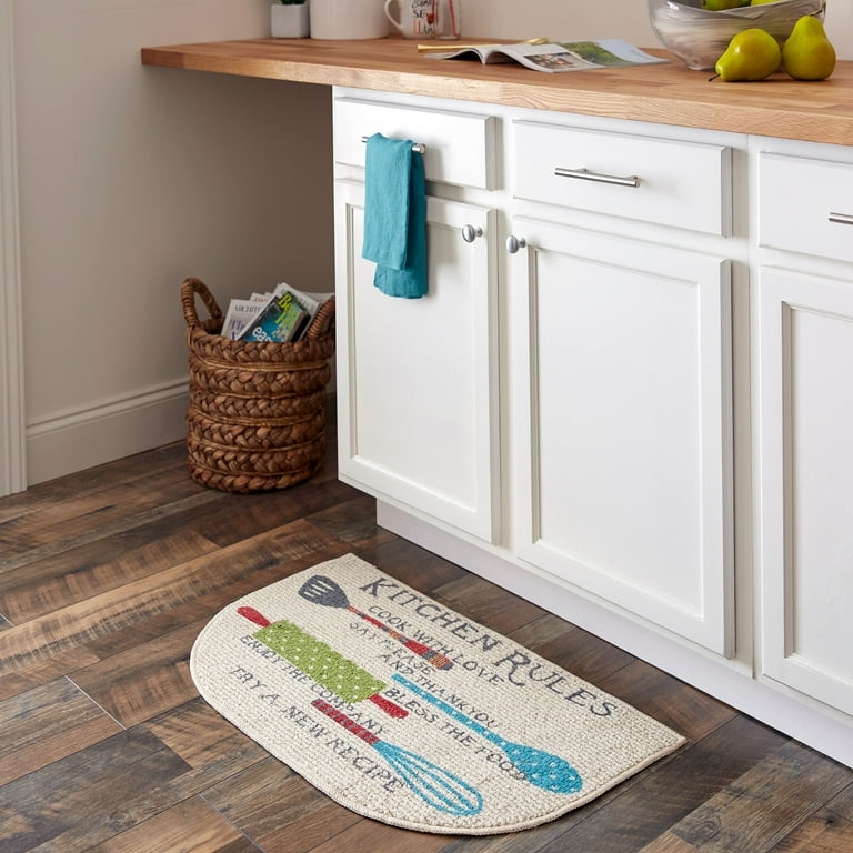 Mainstays Nature Trends Kitchen Rules Kitchen Mat 18