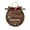 Xmassign-61, variant on Front Door Porch Decorations Old Fashioned Hot Cocoa Door Hanging Sign 11 inch Wooden Wall Sign, Rustic Holiday Wreath Decor for Front Door Porch Home Window Wall Farmhouse Decorations