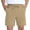 Khaki, variant on Pepypepy Men’s Athletic Shorts – 100% Cotton, Lightweight & Soft with Pockets, Black, S-XXL