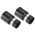 thumbnail image 1 of Uxcell Vacuum Hose Adapter Cleaner Hose Reducer Converter Connector 1.3" ID Black 2 Pack, 1 of 6