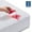 White, variant on Waterproof Mattress Protector Twin-XL Size, Breathable 3D Air Fabric Mattress Pad, Cooling Bed Cover Soft & Noiseless, 8''-21'' Deep Pocket Machine Washable