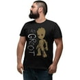 thumbnail image 2 of Guardians Of The Galaxy 2 T-Shirt Adulte « I Am Groot Scribble », 2 of 2