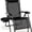 Black., variant on HarmonyStrings  Folding Reclining Lounge Chair, Outdoor Zero Gravity Recliner W/Side Tray & Detachable Headrest Pillow, Heavy-Duty Steel Frame, Reclining Folding Chair-Beige Set of 1