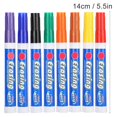 thumbnail image 5 of 2 Sets 8 Colors Dry Erasable Whiteboard Pen Colorful Fiber Nib Markers Sets for School, 5 of 5