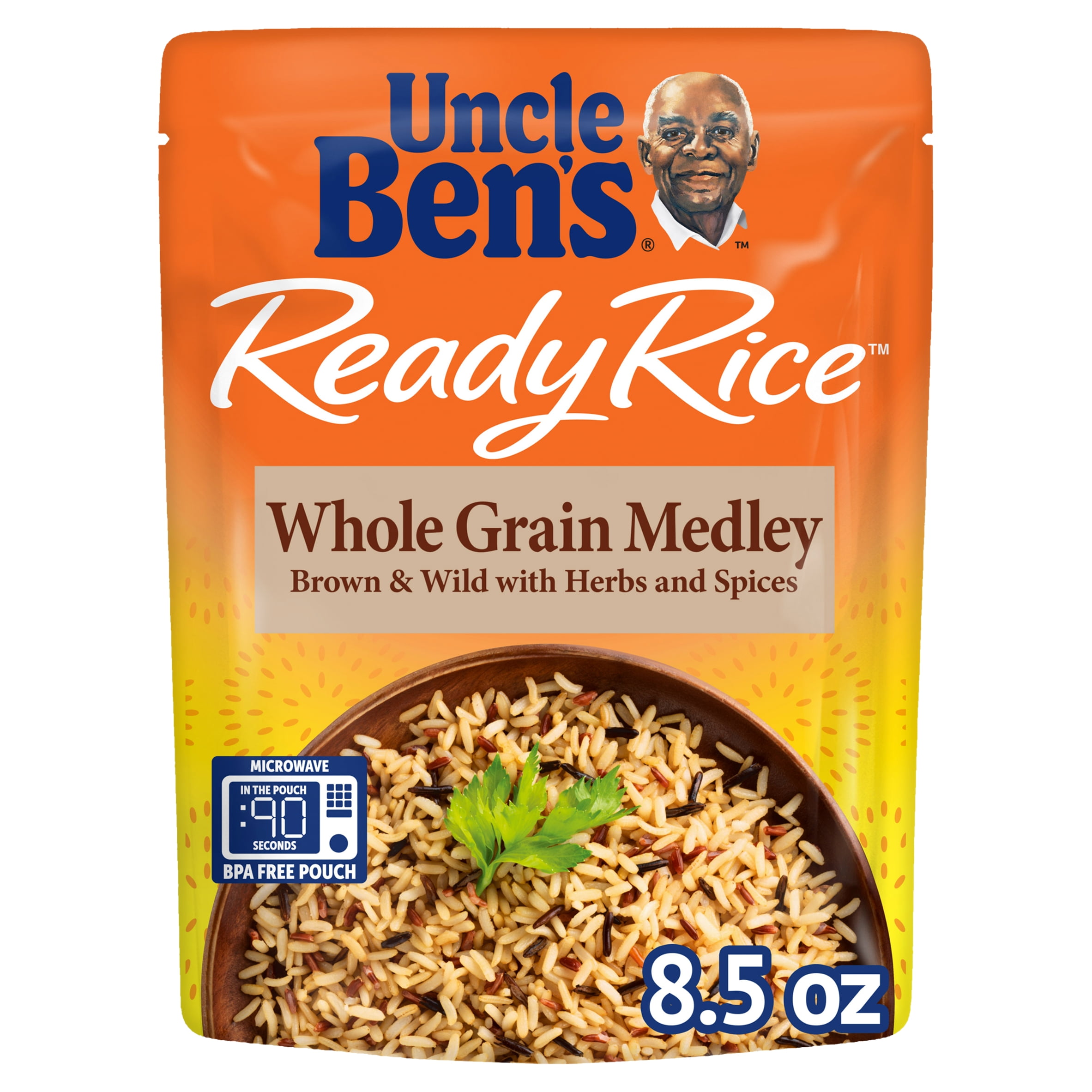 Uncle Ben's Ready Rice Whole Grain Medley Rice, 8.5 oz