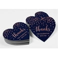 thumbnail image 4 of Inkdotpot Real Rose Gold Foil Thanks For Celebrating With Me Birthday Tags Favor Hang Paper Tags 50 Pieces, 4 of 6