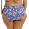 thumbnail image 2 of Elomi Morgan Stretch Lace Full Brief Panty (4116),2XL,Denim Floral, 2 of 3