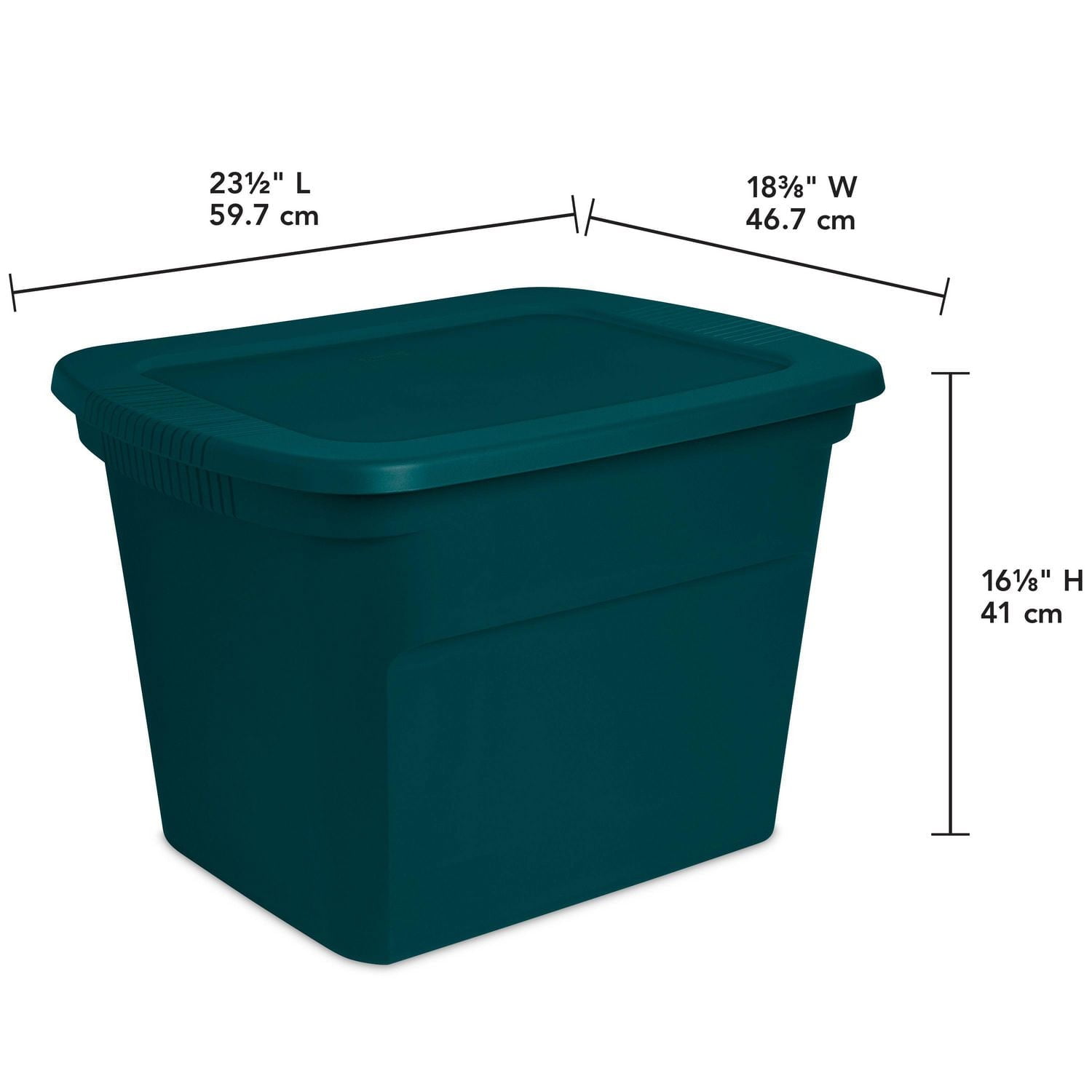 Sterilite 68L Tote - Blue