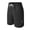 Black, variant on Men's Quick-Dry Tactical Shorts with Zippered Pockets - Casual Beach Shorts for Men, Ideal for Summer, Beach Parties, and Outdoor ActivitiesBlackL