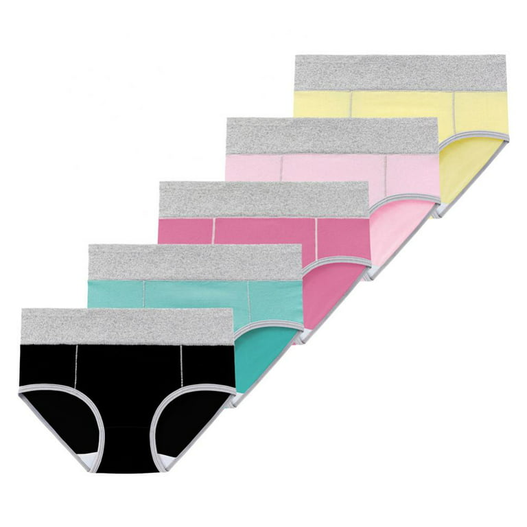 Essa Fairlady Pista Ladies Underwear/Panties (Plain Light Color Pure Cotton)  - Assorted Color PACK OF 5 PC. (size chart available)