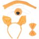thumbnail image 4 of Cosplay Prop Bowtie Animal Costume Accessory For Adults Cute Design 1 Set, 4 of 5