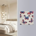thumbnail image 4 of Yayeee Toggle Light Switch Wall Plate 2-Gang 4.56"x4.48" Decorative Outlet Cover, Blue Butterflies, 4 of 7